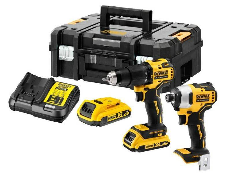 Dewalt Zestaw Combo V X Ah Wkr Tarka Udarowa Dcd Zakr Tarka