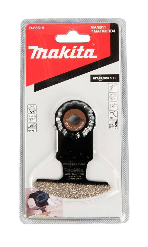 MAKITA MT BRZESZCZOT ŁUKOWY DIAMENT 68mm K40 MULTITOOL STARLOCK MAX B