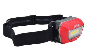 AWTOOLS BLACK LINE LATARKA CZOŁOWA FRONTE COB LED Z CZUJNIKIEM RUCHU
