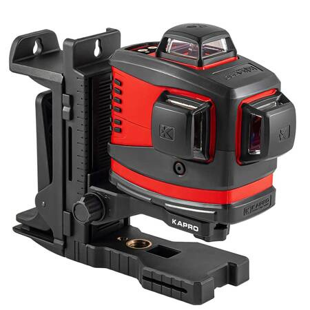 KAPRO NIWELATOR LASEROWY 3D AKU, NOWY MODEL, UCHWYT KAPRO KA883