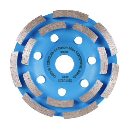 DISTAR TARCZA GARNKOWA BETON 125 x 22,23mm