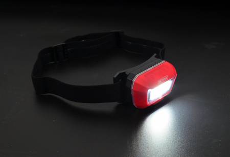 AWTOOLS BLACK LINE LATARKA CZOŁOWA FRONTE COB LED Z CZUJNIKIEM RUCHU