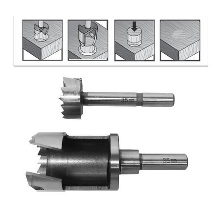 AWTOOLS FLEKOWNIK / FREZ DO DREWNA 25mm