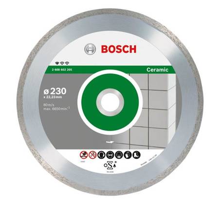 BOSCH TARCZA DIAMENTOWA  230x22 PEŁ CERAMIC