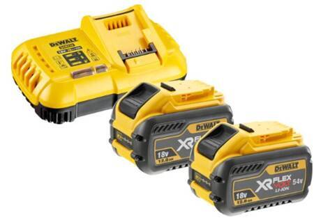 DEWALT AKUMULATOR 18/54V 12,0/4,0Ah FLEXVOLT DCB548 2szt. +ŁADOWARKA DCB118