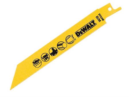 DEWALT BRZESZCZOT DO PIŁY SZABLASTEJ 152x1,4mm /5szt.