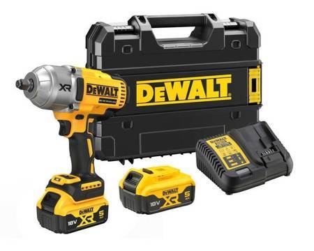 DEWALT KLUCZ UDAROWY 1/2" 18V 1355Nm 2x5,0Ah TSTAK DCF900P2T