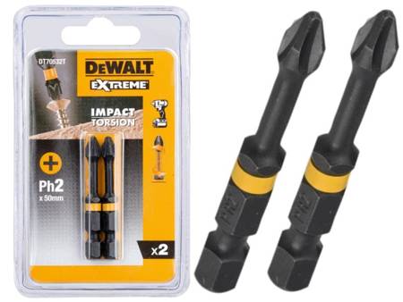 DEWALT KOŃCÓWKA UDAR. PH2 2szt.