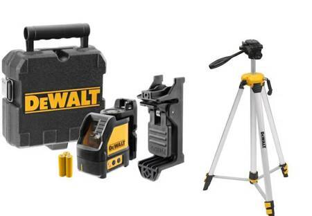 DEWALT LASER LINIOWY  DW088CG ZIELONY 20m +STATYW DE0881T