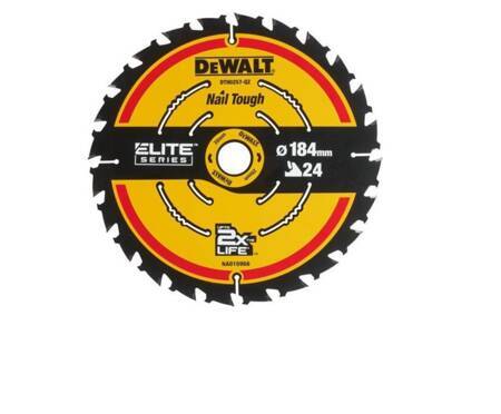 DEWALT PIŁA TARCZ.184x20mmx24z ELITE