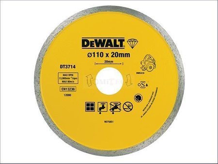 DEWALT TARCZA DIAM.110mmx20mm DT3714