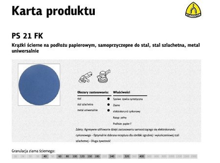 K.KRĄŻEK 150  PS21FK 50szt. 60 OTW. GLS3