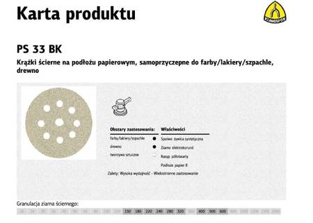 K.KRĄŻEK 225  PS33CK  gr.100 OTW.GLS38