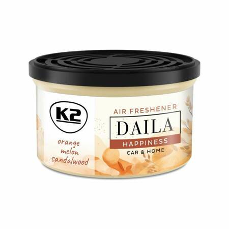 K2 DALIA ODŚWIEŻACZ POWIETRZA  HAPPINESS, POMARAŃCZA, MELON, DRZEWO  68g