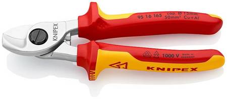 KNIPEX NOŻYCE DO CIĘCIA KABLI  165mm