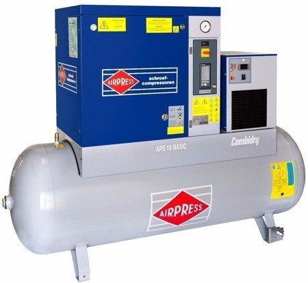 Kompresor śrubowy 1310 l/min APS 15 BASIC COMBI DRY AIRPRESS 36959