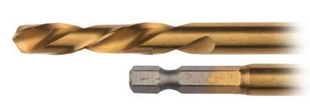 MAKITA WIERTŁO DO METALU HSS-TIN 1/4" HEX  4,0x71mm