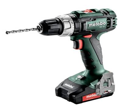 METABO WIERTARKO-WKRĘTARKA UDAROWA 18V  50/25Nm 2x2,0Ah SB 18 L