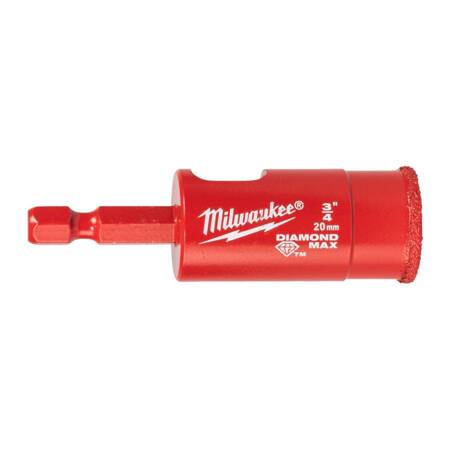 MILWAUKEE KORONA DIAMENTOWA HEX 20mm