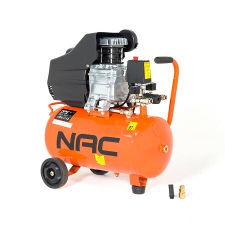 NAC SPRĘŻARKA OLEJOWA 24L 1,5kW 8 BAR