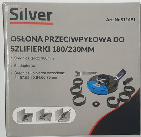 OSŁONA PRZECIWPYŁOWA DO SZLIFIERKI