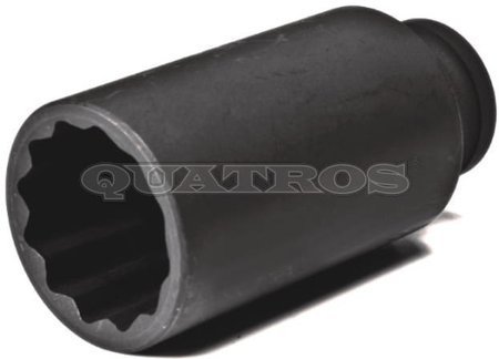 Quatros Nasadka udarowa długa 1/2" 12-kt. 32mm QS54360