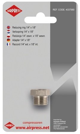 Redukcja mufa 1/8" x nypel 1/4" Airpress 4337560