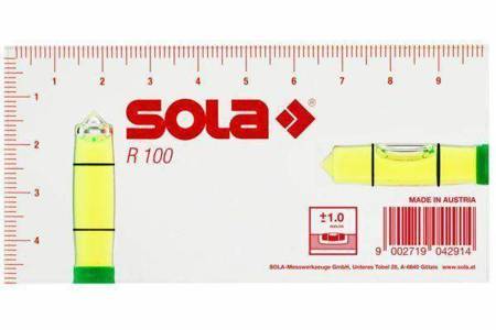 SOLA POZIOMNICA R 100 GREEN