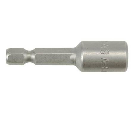 YATO KOŃCÓWKA Z NASADKĄ  8mm MAGNETYCZNA, BLISTER  1513