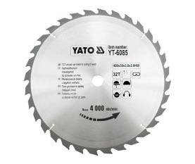 YATO PIŁA TARCZOWA WIDIOWA 400x30mm  32-ZĘBY 6085