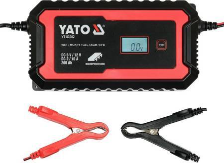 YATO PROSTOWNIK ELEKTRONICZNY 6V/2A, 12V/10A