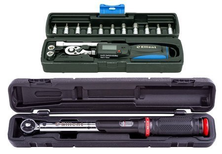 Zestaw kluczy dynamometrycznych 1/4" 3/8" 5-50 Nm 2 szt. Ellient Tools CTL00320