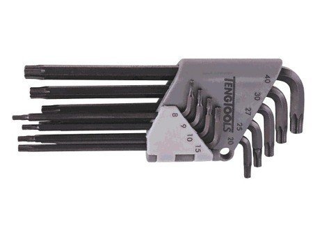 Zestaw kluczy trzpieniowych TORX 9 szt. TENGTOOLS 1479TX