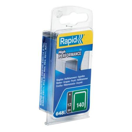 Zszywki Rapid z drutu płaskiego nr 140 (12 mm) - opakowanie 650 szt. RAPID-40109516