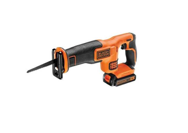 BLACK+DECKER PIŁA SZABLASTA 18V 1,5Ah BDCR18