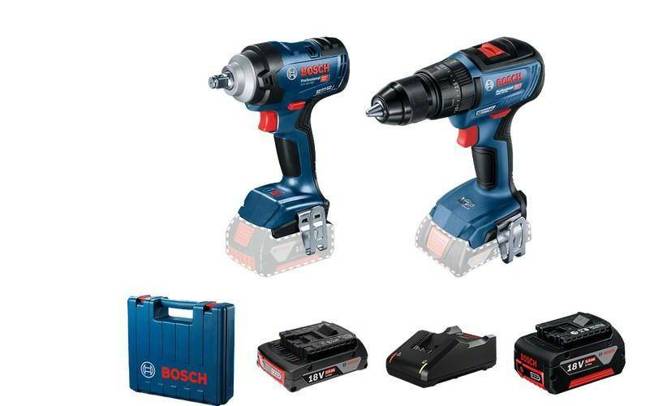 BOSCH.ZESTAW 18V (GSB 18V-50 + GDS18 V-400)