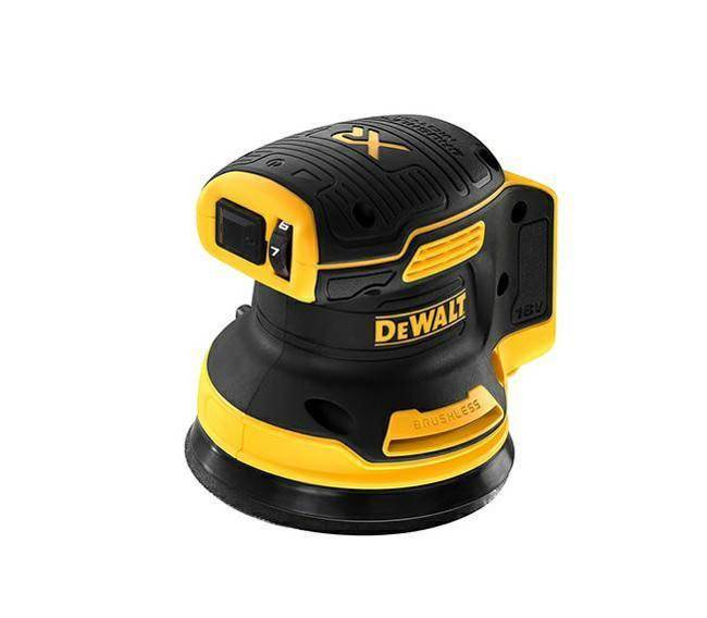 DEWALT SZLIFIERKA MIMOŚRODOWA 18V 125mm BEZ AKUMULATORÓW I ŁADOWARKI TSTAK DCW210NT