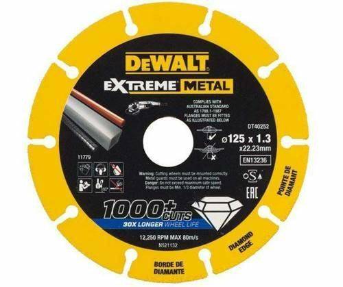 DEWALT TARCZA METAL 125 DIAMENTOWA