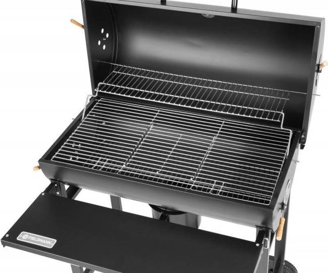 Grill węglowy z blatem Fieldmann FZG1007 Termometr