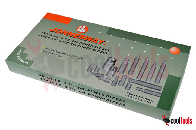 Jonnesway Komplet kluczy wpustowych typu bit 35 sztuk S29H4135S