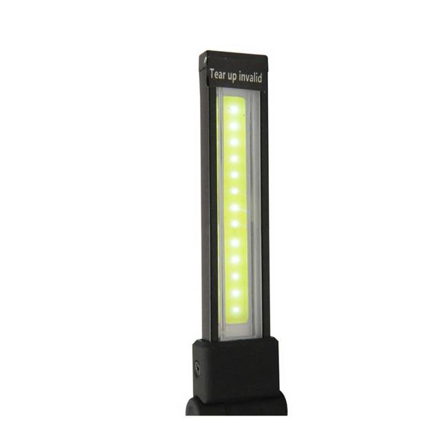 Lampa warsztatowa akumulatorowa LED COB, 900 lm, z latarką, mała