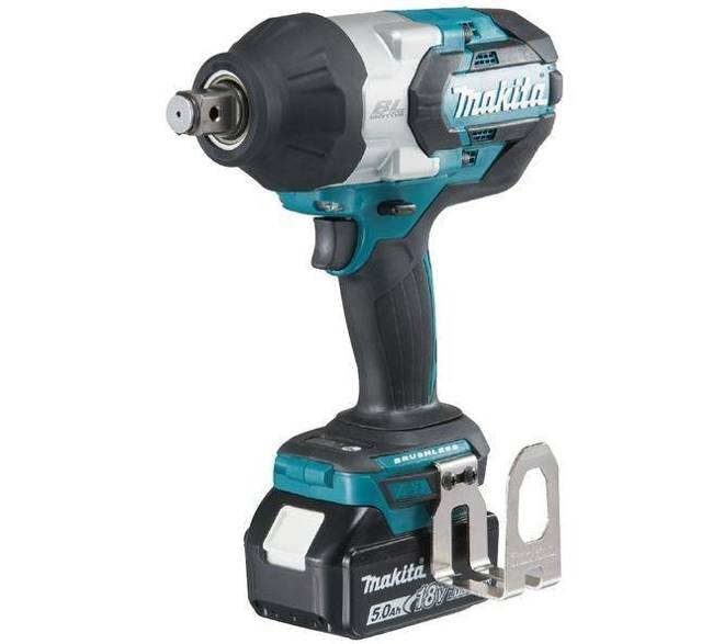 MAKITA KLUCZ UDAROWY 18V 3/4" 1050Nm 2x5,0Ah BEZSZCZOTKOWY  MAKPAC DTW1001RTJ