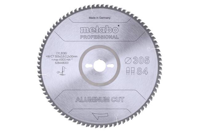 METABO PIŁA TARCZOWA FZ/TZ 305x30x84z    ALUMINIUM CUT PROFESSIONAL