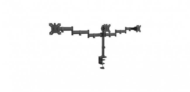 SOS 1030 MONITOR DESK MOUNT TRIPLE STELL