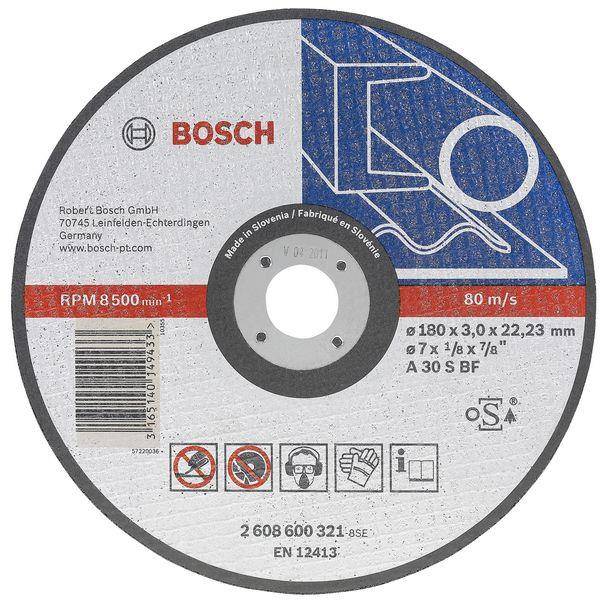 Tarcza tnąca prosta do metalu 125 / 22,23 / 2,5 mm Expert for Metal Bosch A 30 S BF 2 608 600 394