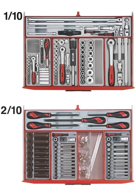 Wózek narzędziowy Tengtools 1001 narzędzi TCMM1001N