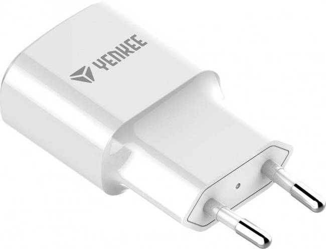 YAC 2013WH USB Charger 2400mA YENKEE