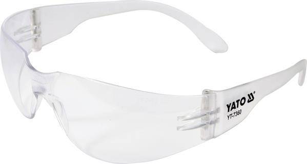 YATO OKULARY OCHRONNE BEZBARWNE 7360