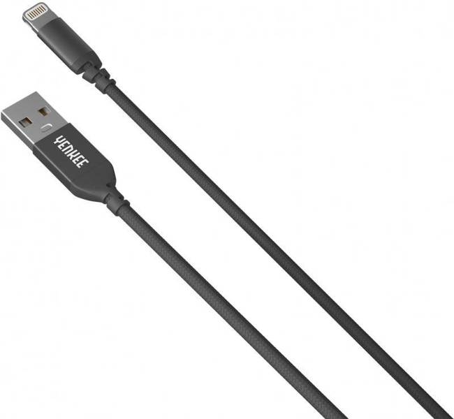 YCU 611 BK USB / lightning 1m YENKEE