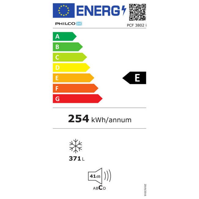 Zamrażarka Skrzyniowa PHILCO PCF3802i 380 litrów A++